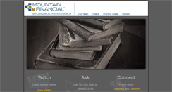 Desktop Screenshot of mtnfinancial.com